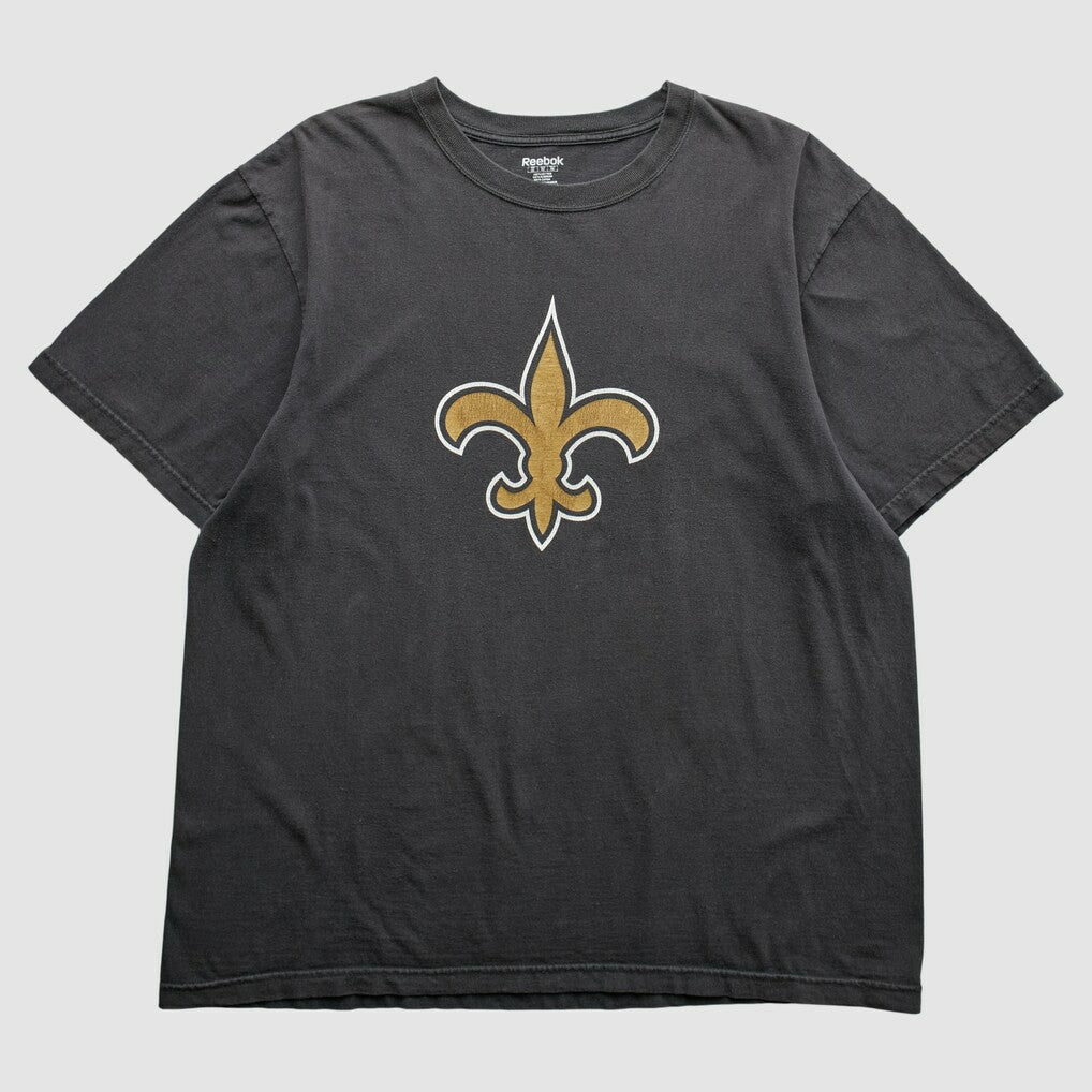 New Orleans Saints Reebok 2000s T-Shirt Black Vintage | Fanatics
