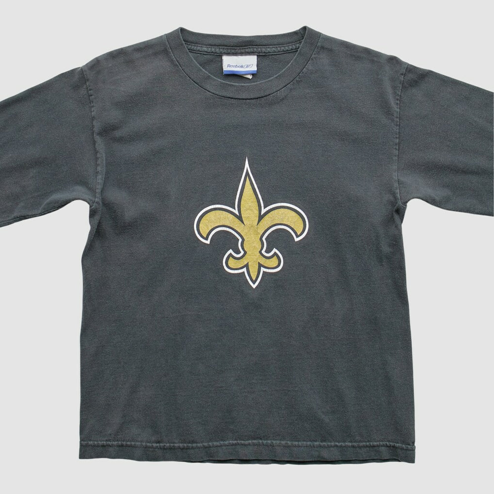 New Orleans Saints Reebok 2000s Long Sleeve T-Shirt Black Vintage | Fanatics
