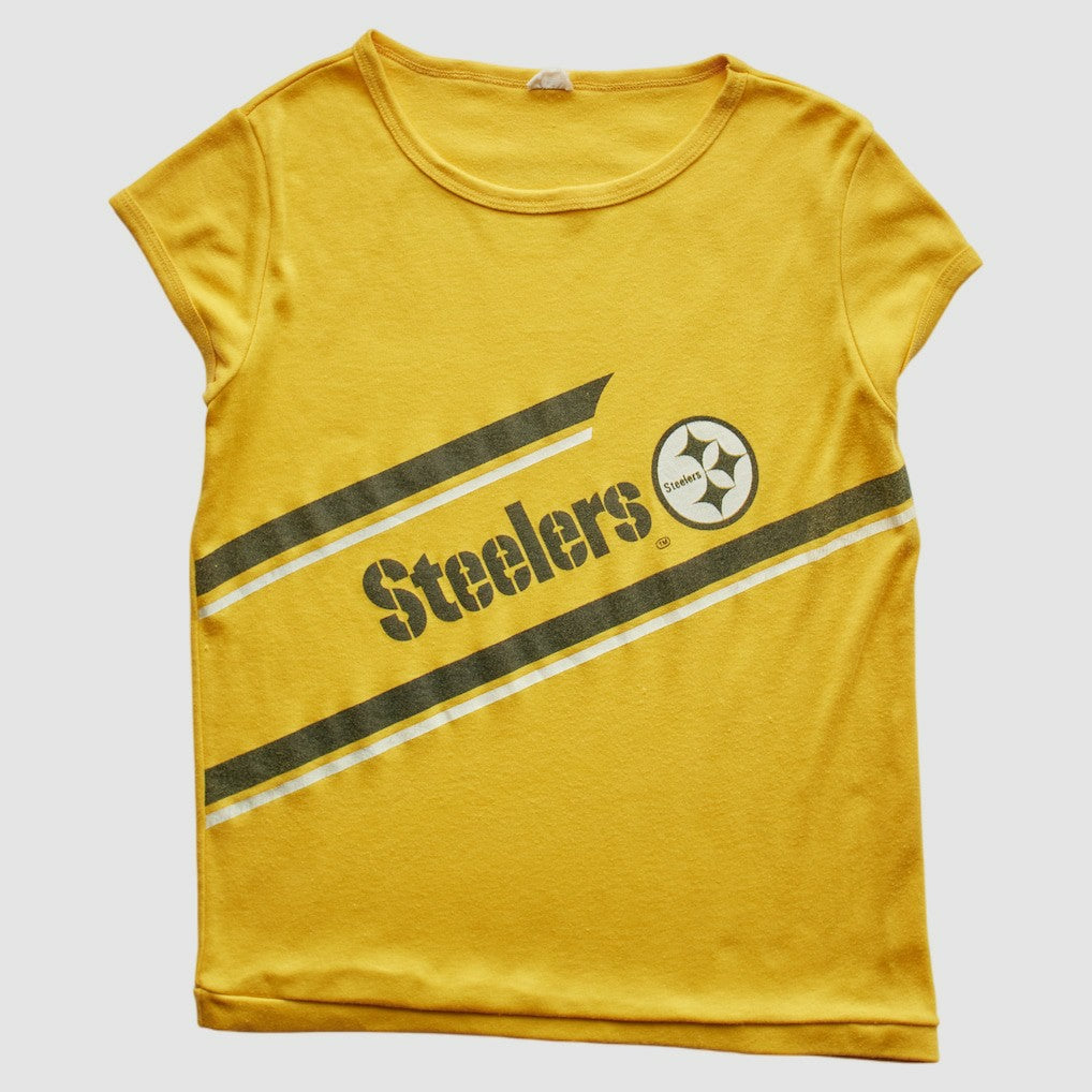 Pittsburgh Steelers 70s T-Shirt Yellow Vintage | Fanatics