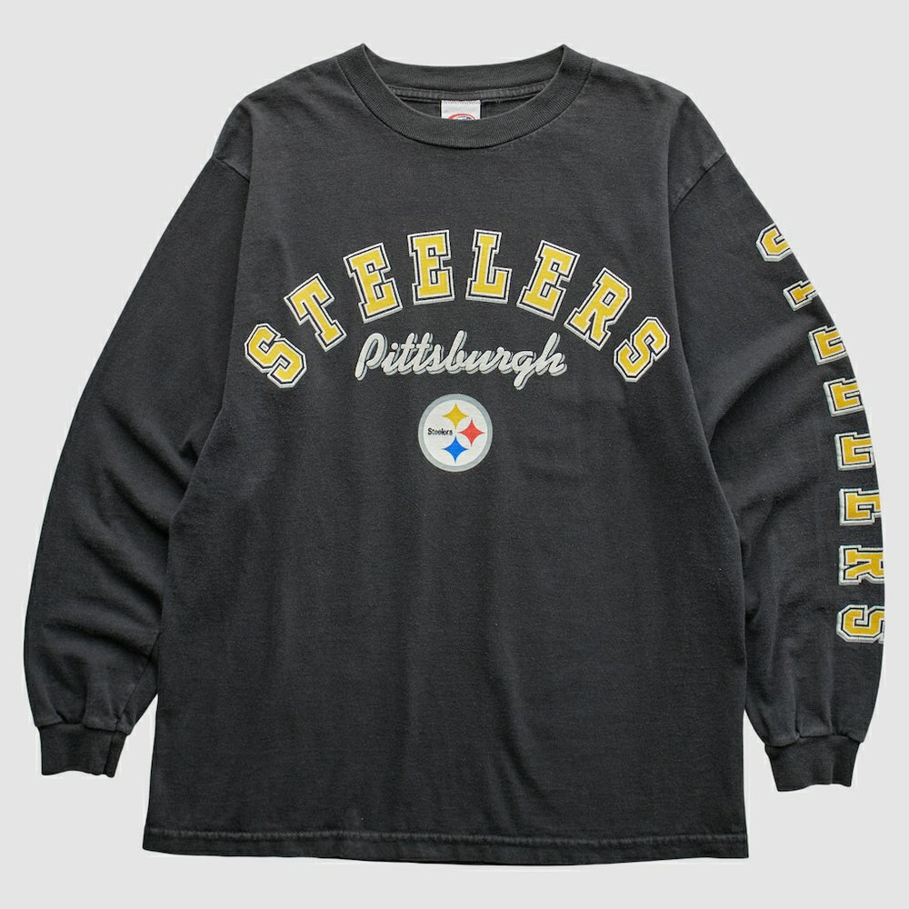 Pittsburgh Steelers 2000s T-Shirt Black Vintage | Fanatics