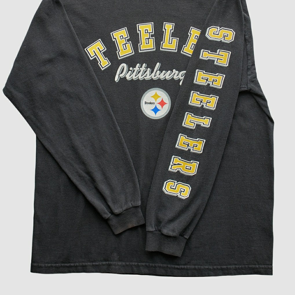 Pittsburgh Steelers 2000s T-Shirt Black Vintage | Fanatics