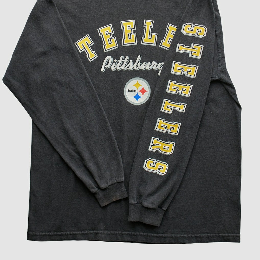 Pittsburgh Steelers 2000s T-Shirt Black Vintage | Fanatics