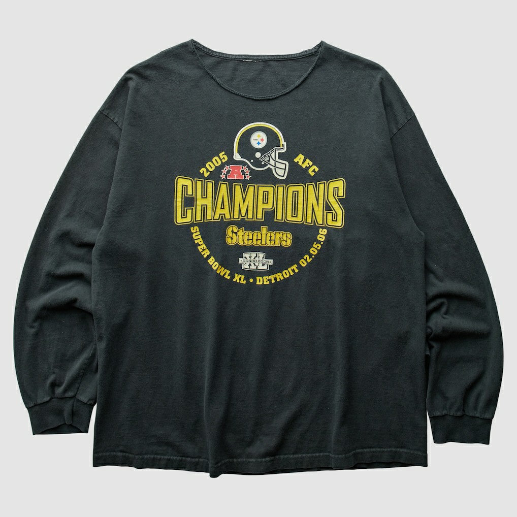Pittsburgh Steelers 2005 Sweatshirt Black Vintage | Fanatics