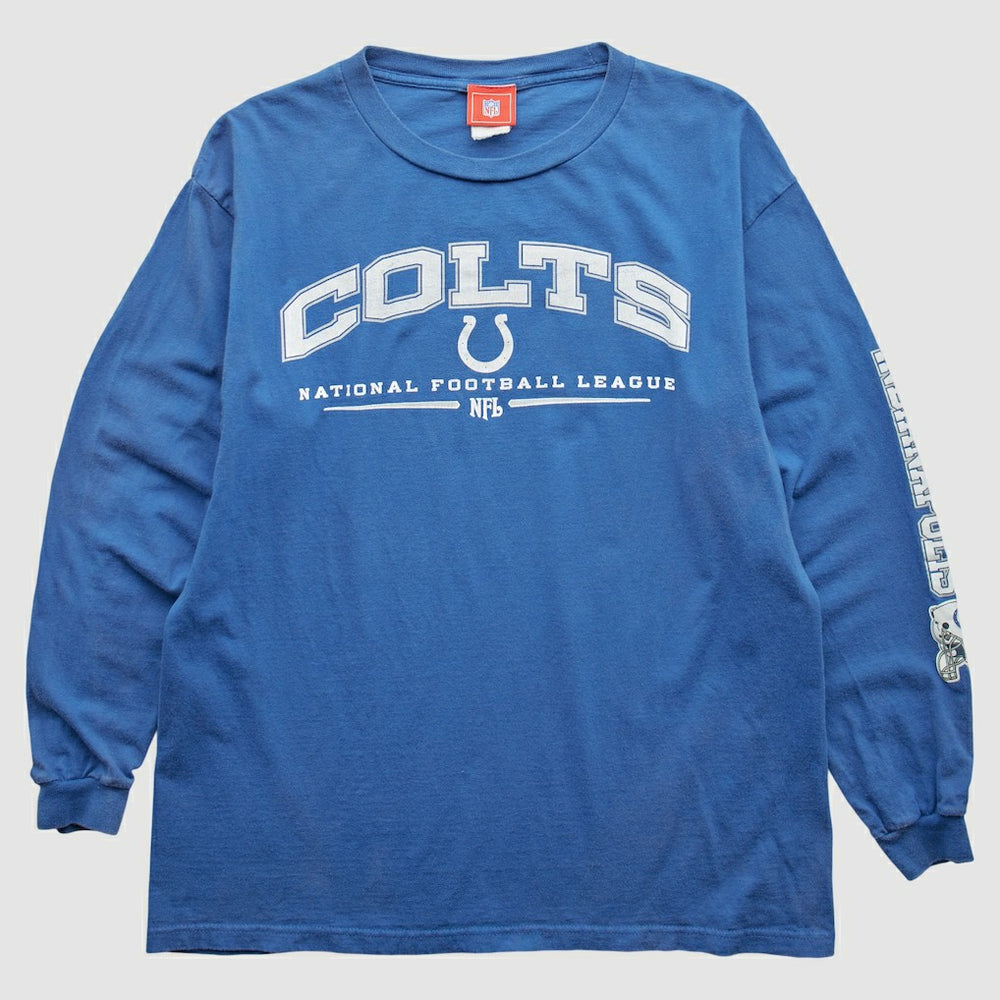 Indianapolis Colts NFL 2000s T-Shirt Blue Vintage | Fanatics