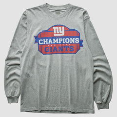 New York Giants Reebok 2012 T-Shirt Gray Vintage | Fanatics