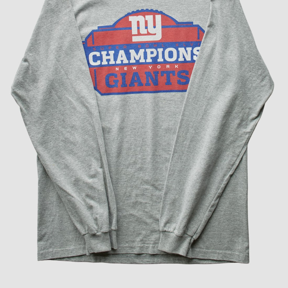 New York Giants Reebok 2012 T-Shirt Gray Vintage | Fanatics