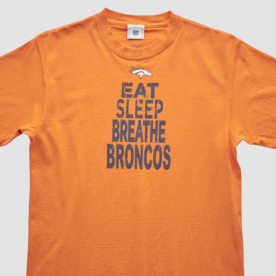 Denver Broncos NFL 2000s T-Shirt Orange Vintage | Fanatics