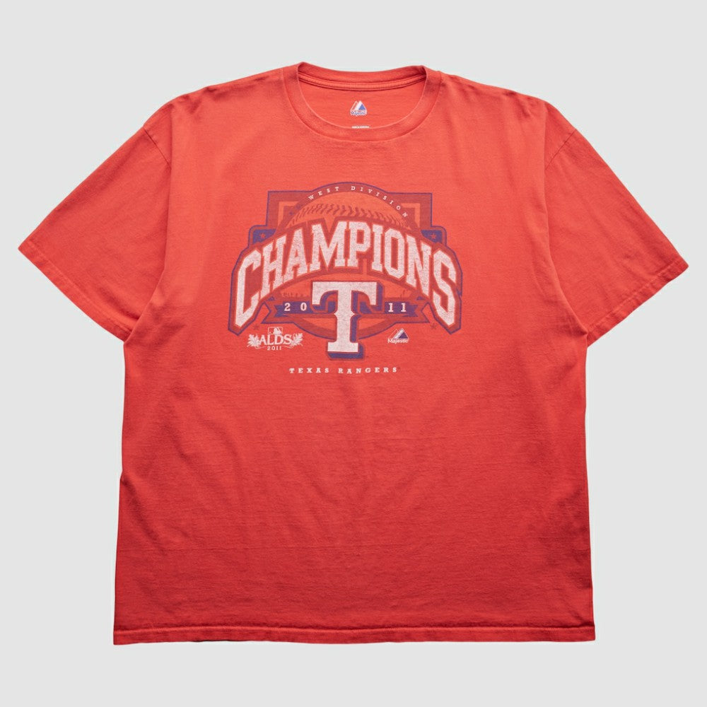Texas Rangers Majestic 2011 T-Shirt - MLB
