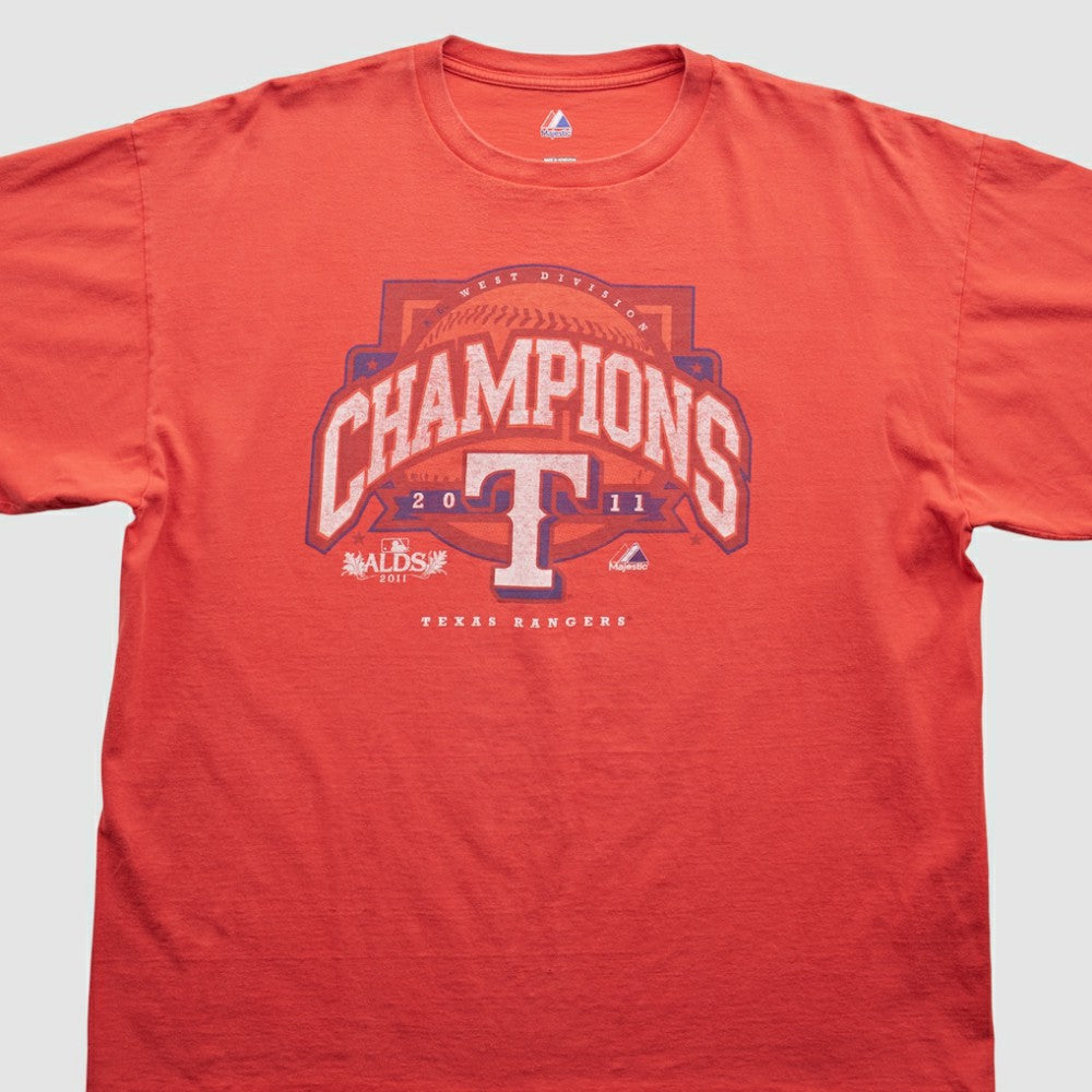 Texas Rangers Majestic 2011 T-Shirt - MLB