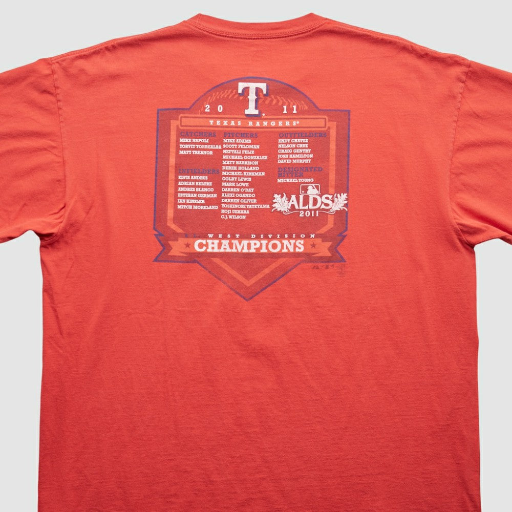 Texas Rangers Majestic 2011 T-Shirt - MLB