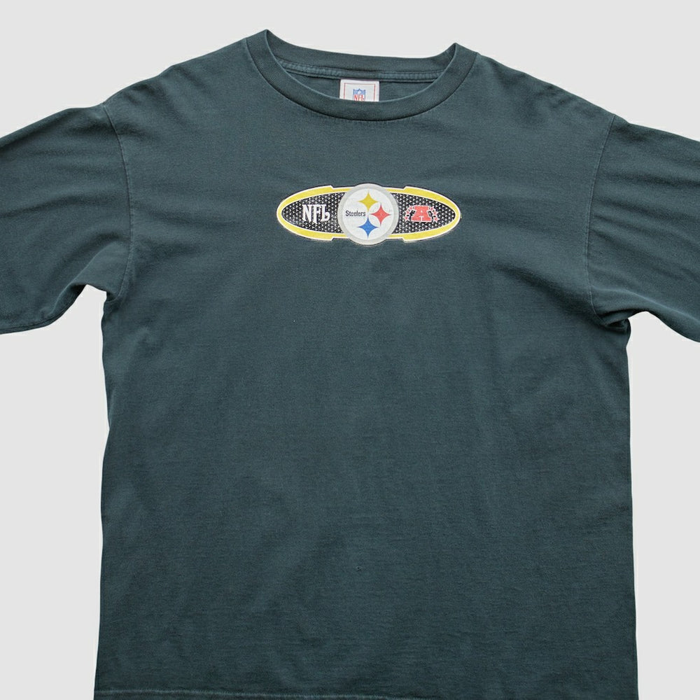 Pittsburgh Steelers NFL 2000s T-Shirt Blue Vintage | Fanatics