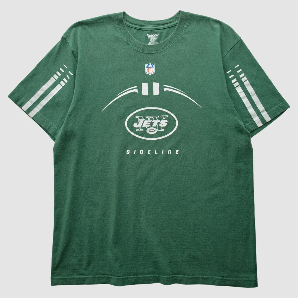New York Jets Reebok 2000s T-Shirt Green Vintage | Fanatics