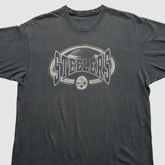 Pittsburgh Steelers 90s T-Shirt Gray Vintage | Fanatics