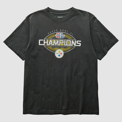 Pittsburgh Steelers Reebok 2006 T-Shirt Black Vintage | Fanatics