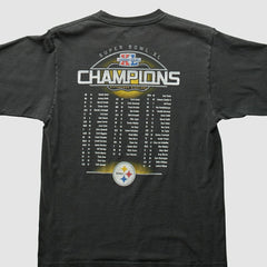 Pittsburgh Steelers Reebok 2006 T-Shirt Black Vintage | Fanatics