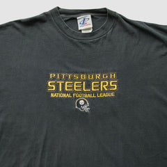 Pittsburgh Steelers Logo Athletic 2000s T-Shirt Black Vintage | Fanatics