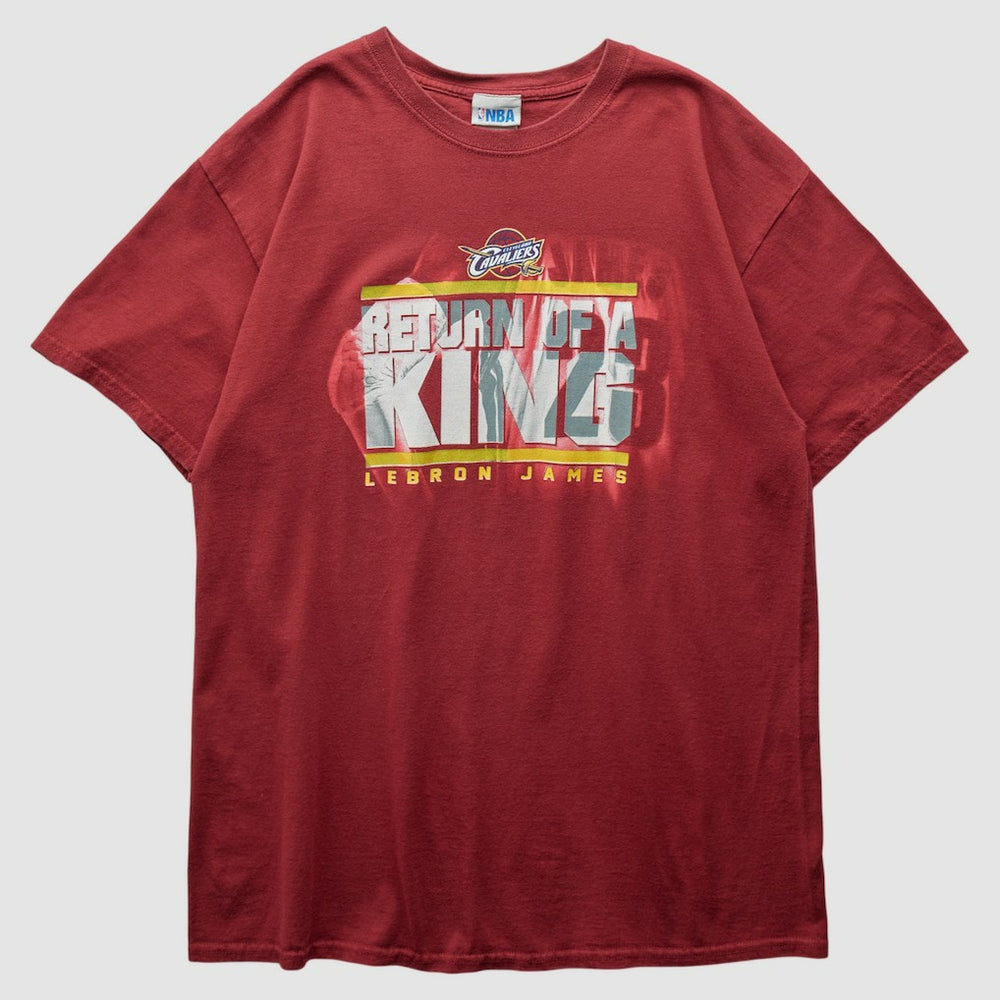 Cleveland Cavaliers 2000s T-Shirt Red Vintage - NBA