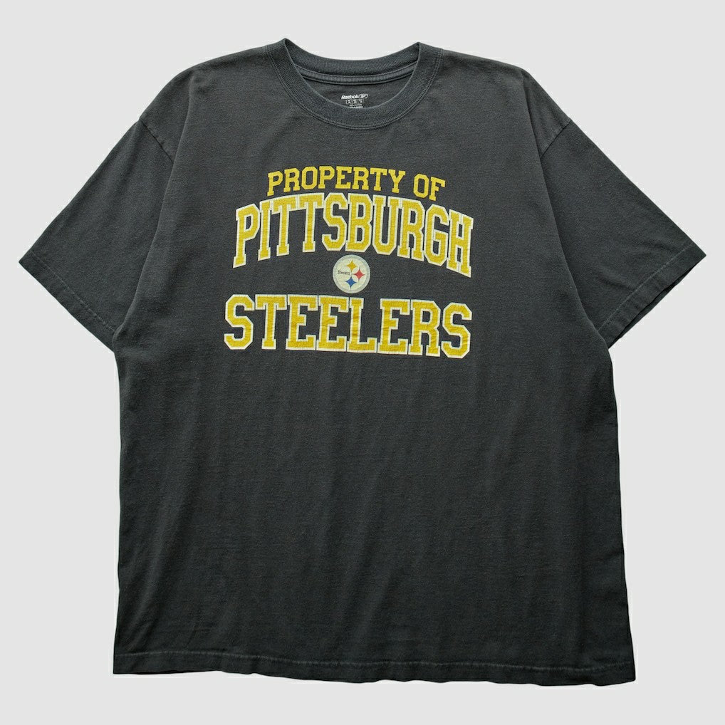 Pittsburgh Steelers Reebok 2000s T-Shirt Black Vintage | Fanatics