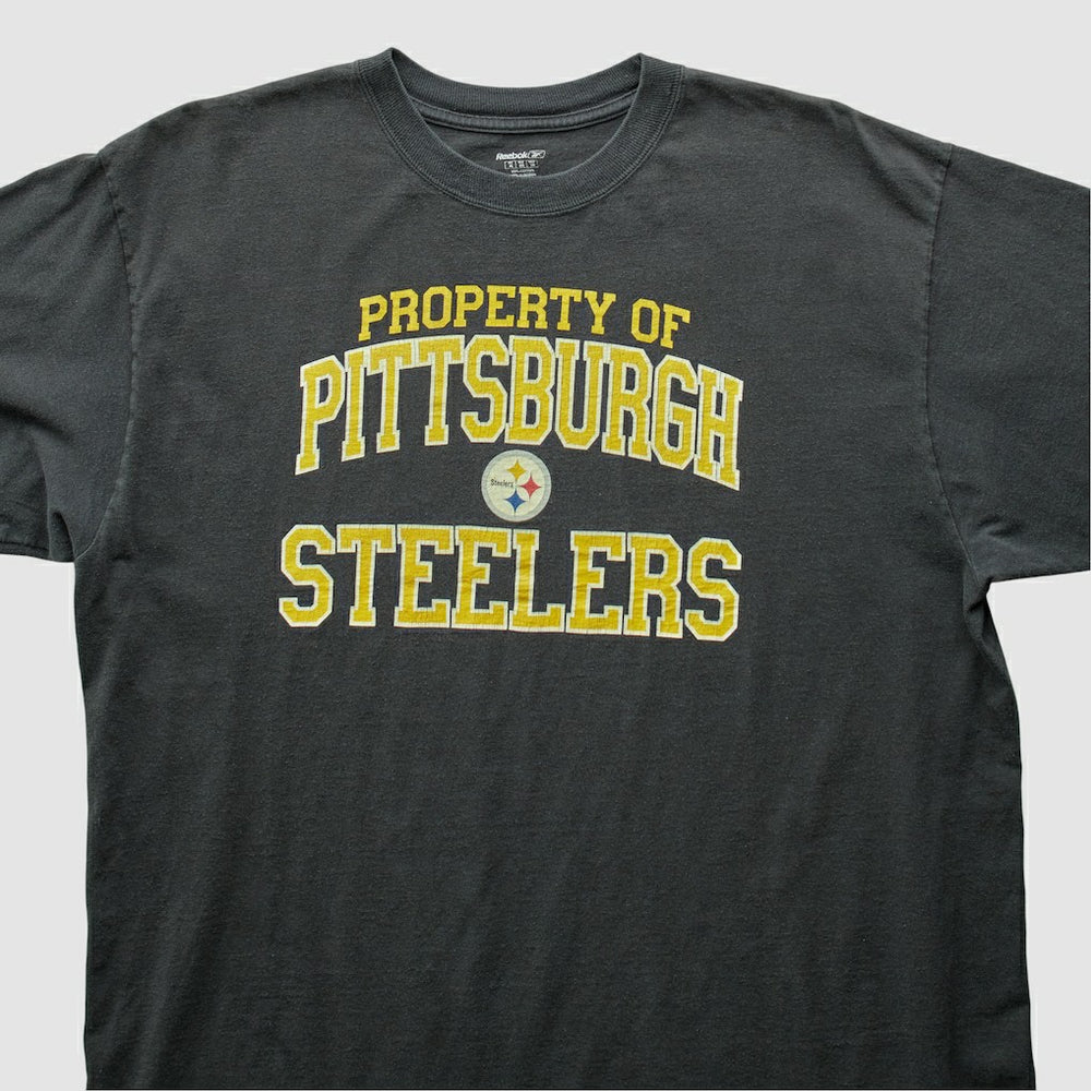Pittsburgh Steelers Reebok 2000s T-Shirt Black Vintage | Fanatics