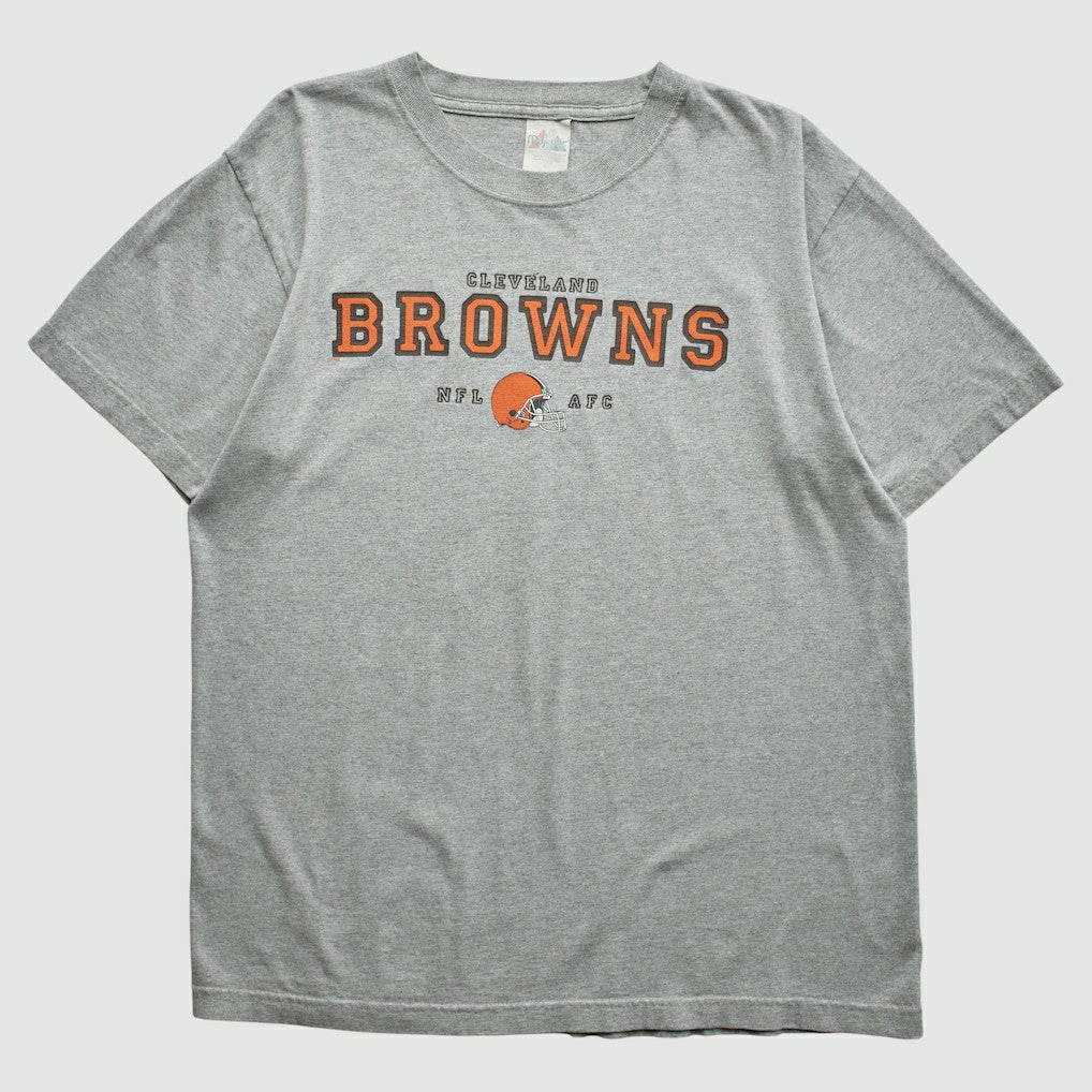 Cleveland Browns Majestic 2000s T-Shirt Gray Vintage | Fanatics