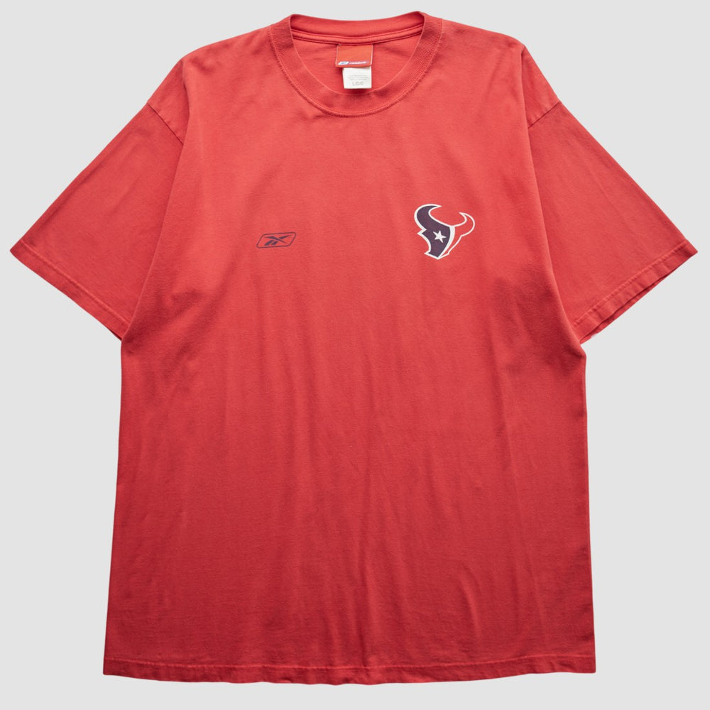Houston Texans Reebok 2000s T-Shirt Red Vintage | Fanatics