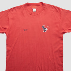 Houston Texans Reebok 2000s T-Shirt Red Vintage | Fanatics
