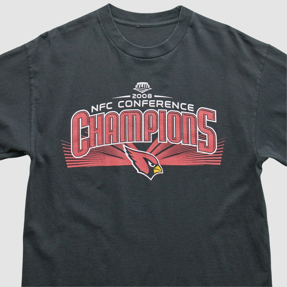 Arizona Cardinals 2008 T-Shirt Black Vintage | Fanatics
