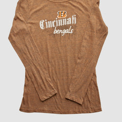 Cincinnati Bengals NFL 2010s T-Shirt Brown Vintage | Fanatics