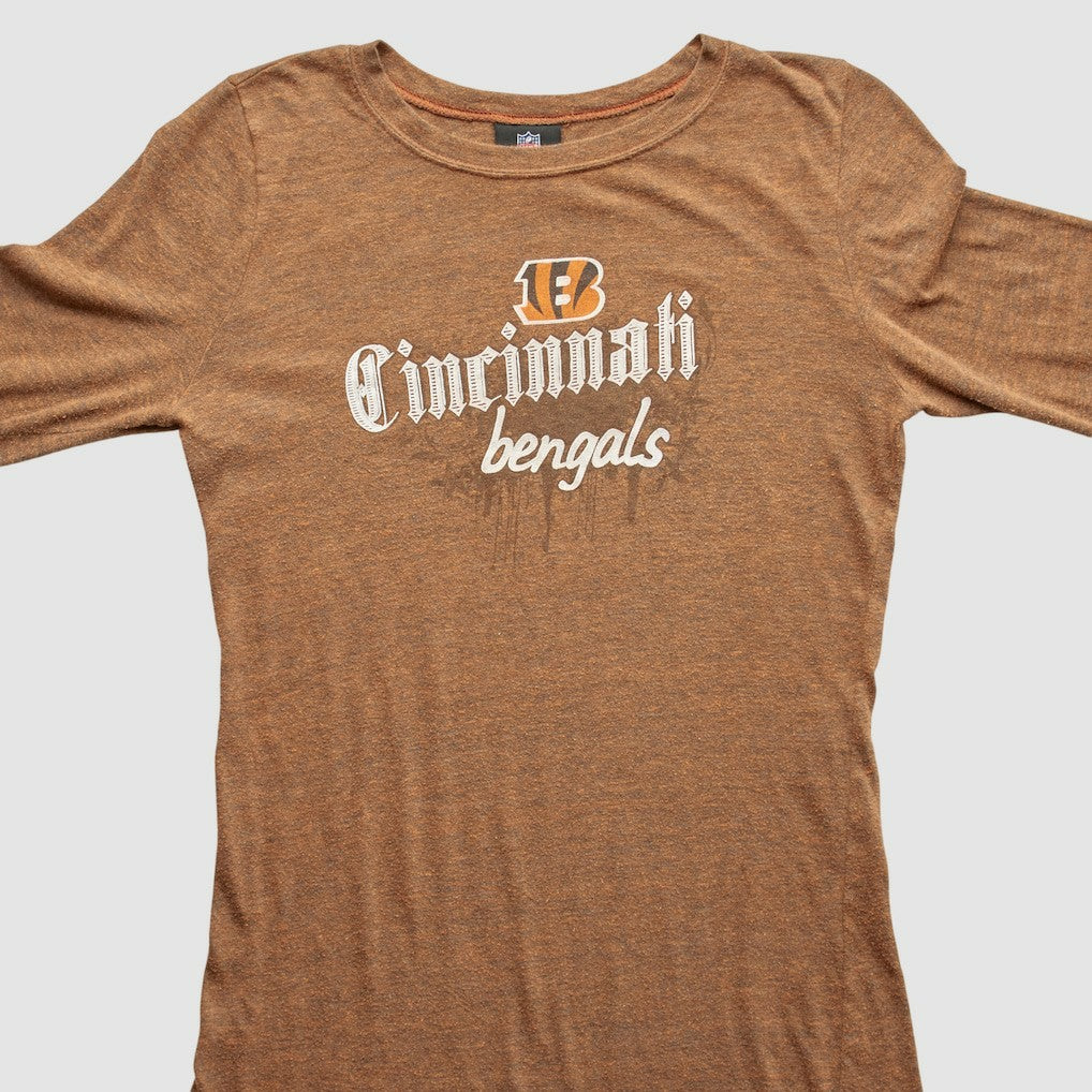 Cincinnati Bengals NFL 2010s T-Shirt Brown Vintage | Fanatics