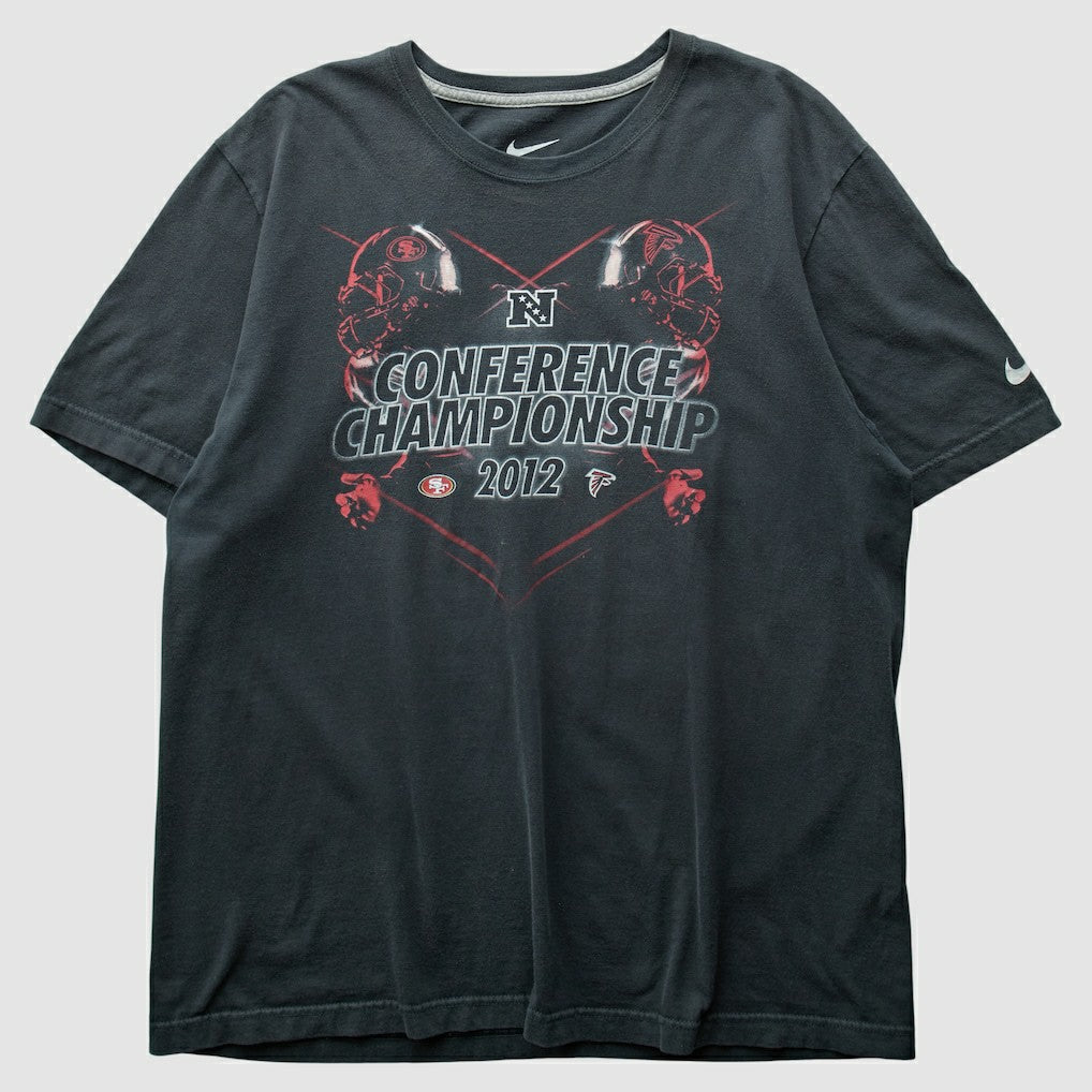 San Francisco 49ers 2012 T-Shirt Black Vintage | Fanatics