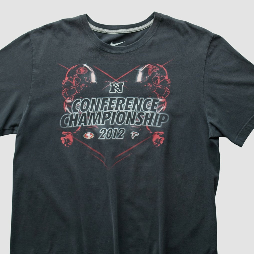San Francisco 49ers 2012 T-Shirt Black Vintage | Fanatics