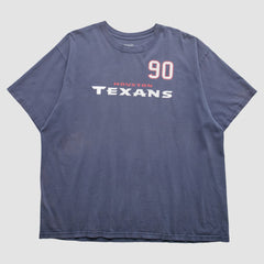 Houston Texans Reebok 2000s T-Shirt Navy Vintage | Fanatics