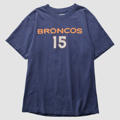 Denver Broncos Reebok 2010 T-Shirt Navy Vintage | Fanatics