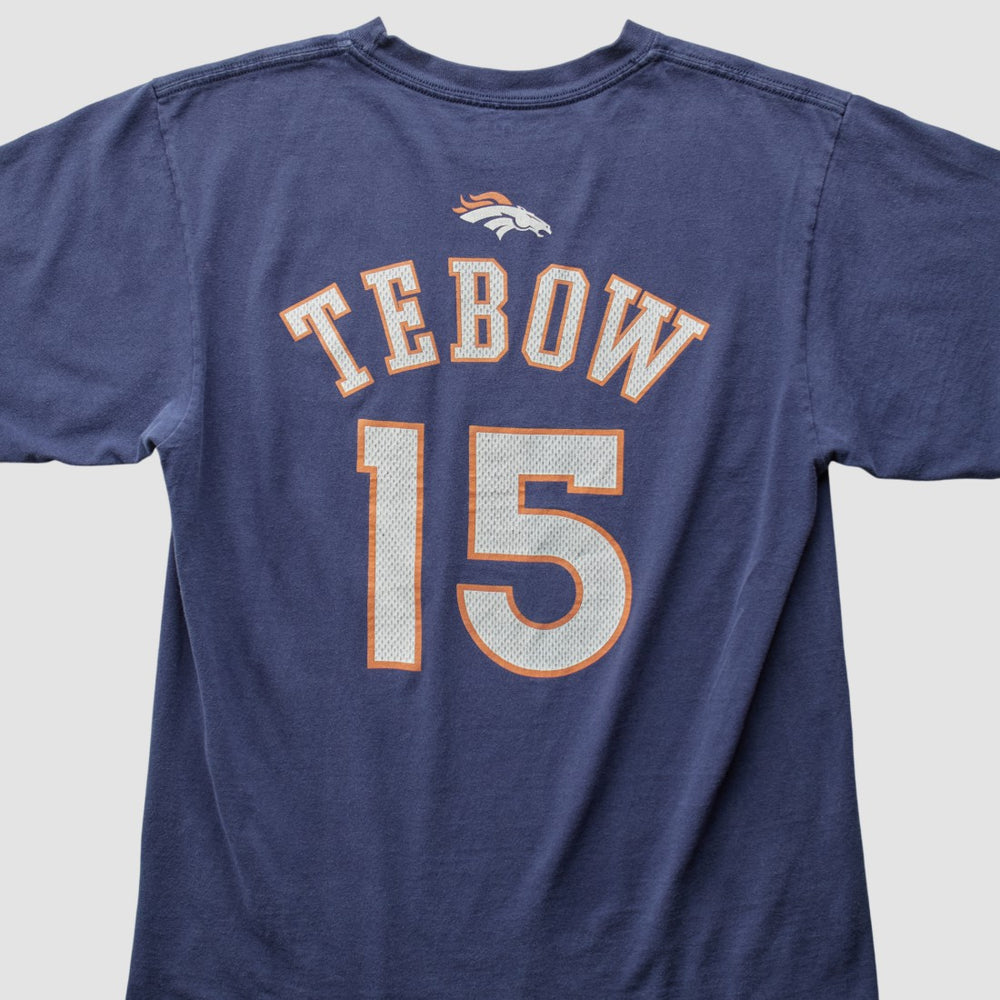 Denver Broncos Reebok 2010 T-Shirt Navy Vintage | Fanatics