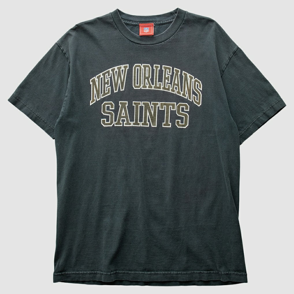 New Orleans Saints NFL 2000s T-Shirt Black Vintage | Fanatics