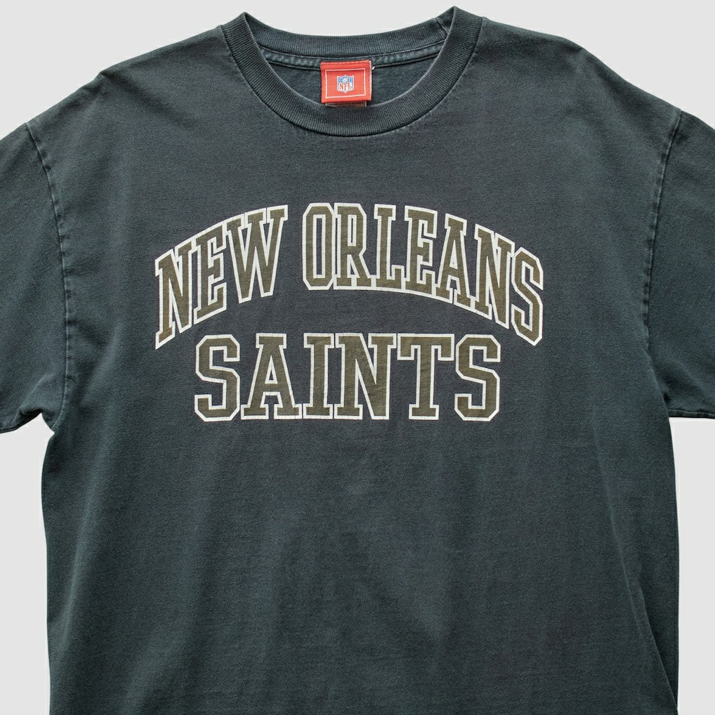 New Orleans Saints NFL 2000s T-Shirt Black Vintage | Fanatics
