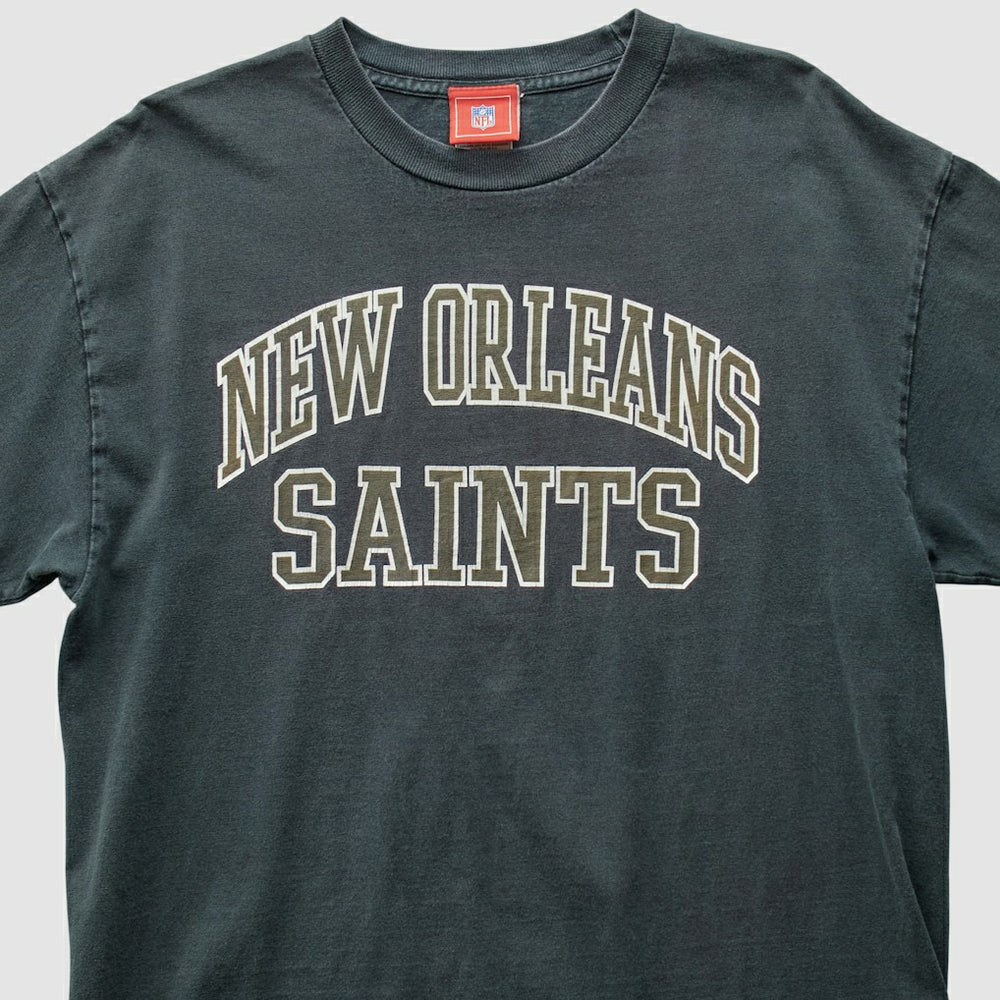 New Orleans Saints NFL 2000s T-Shirt Black Vintage | Fanatics