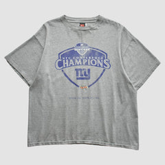 New York Giants 2000 T-Shirt Gray Vintage | Fanatics