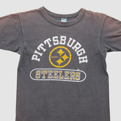 Pittsburgh Steelers Champion 70s T-Shirt Gray Vintage | Fanatics