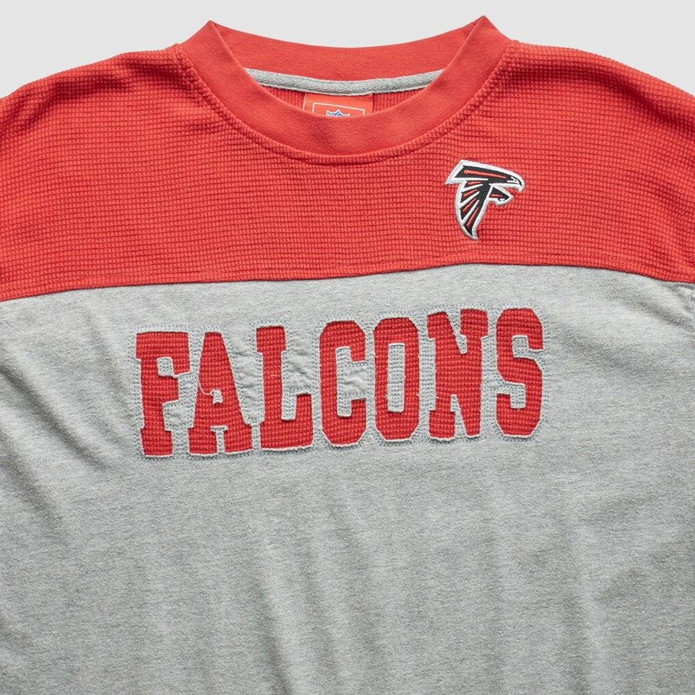 Atlanta Falcons NFL 2000s Long Sleeve T-Shirt Gray Vintage | Fanatics