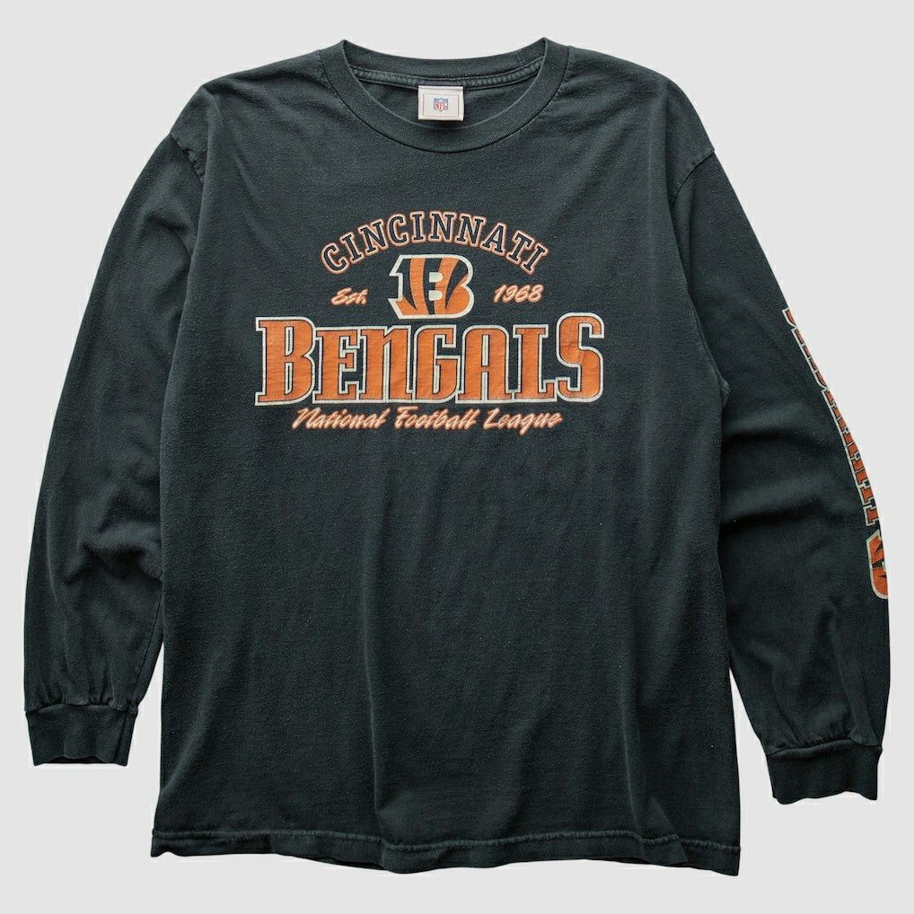 Cincinnati Bengals NFL 2000s T-Shirt Black Vintage | Fanatics