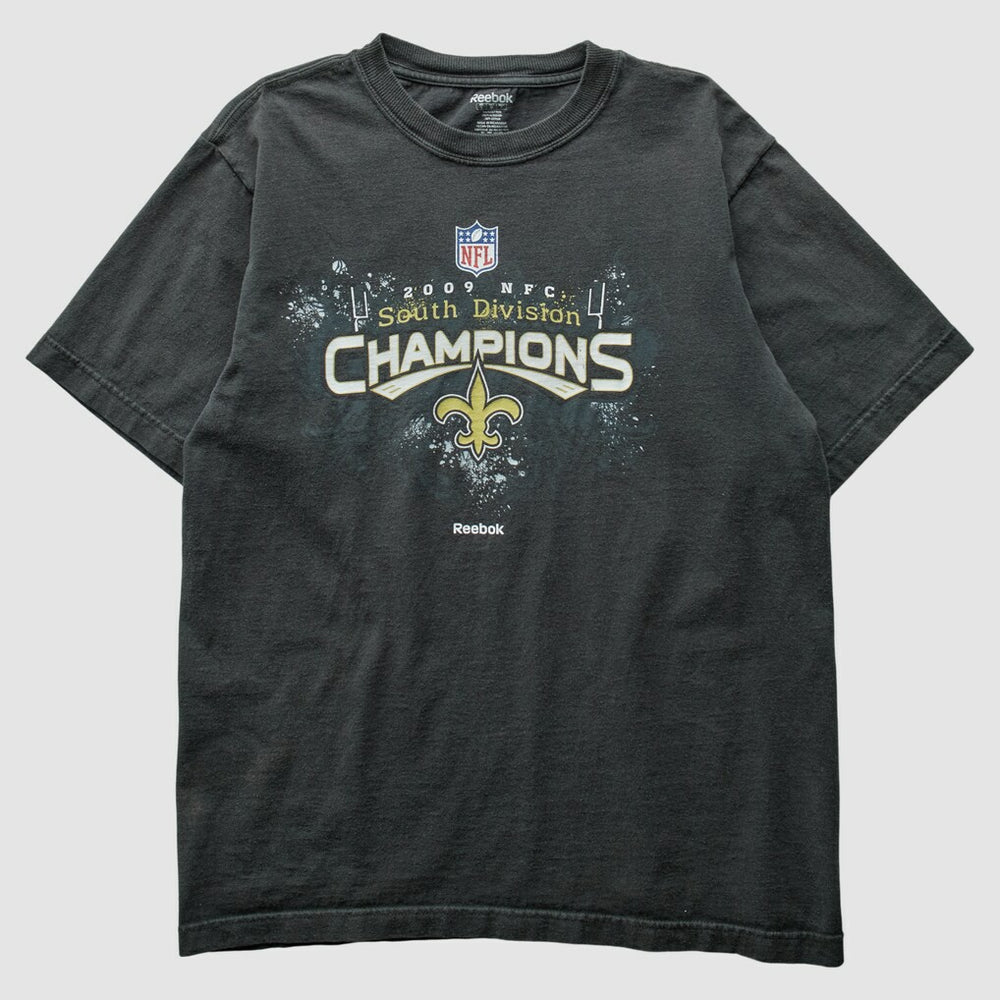 New Orleans Saints Reebok 2009 T-Shirt Black Vintage | Fanatics