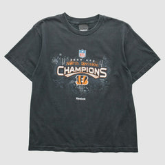 Cincinnati Bengals Reebok 2009 T-Shirt Black Vintage | Fanatics