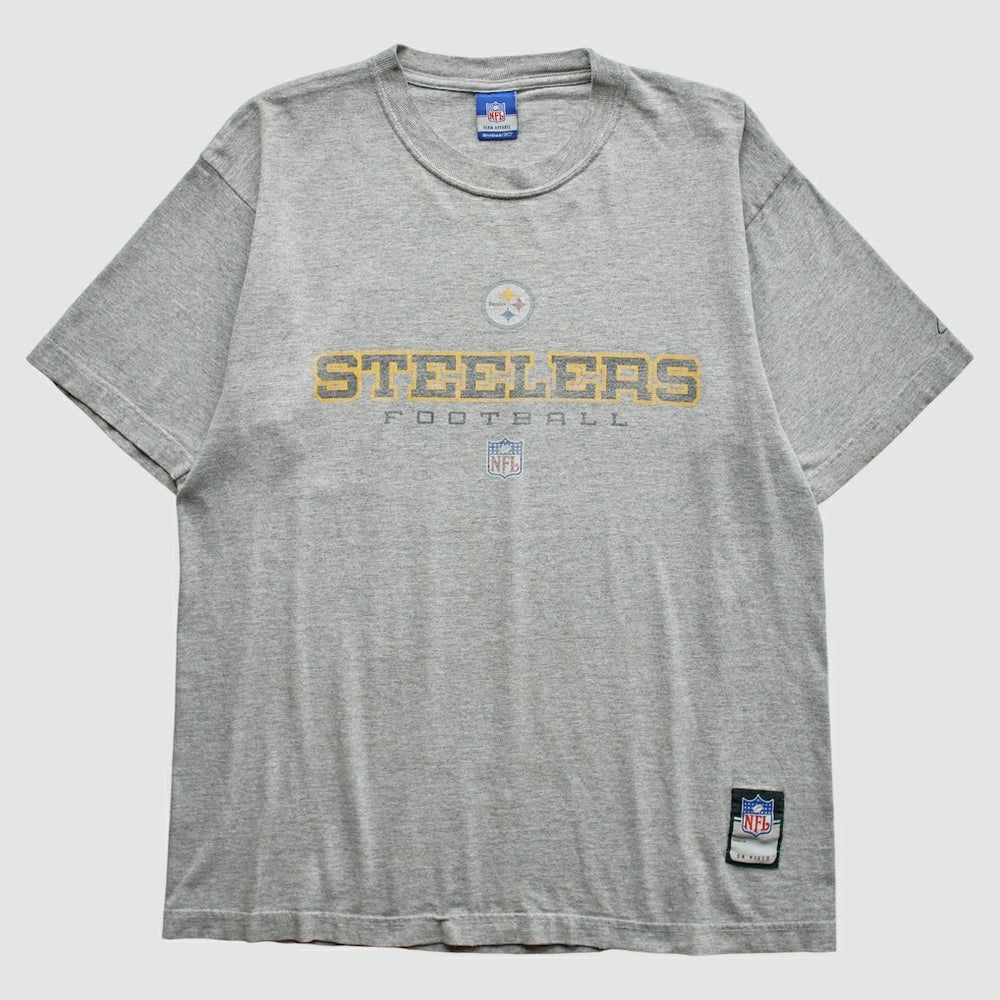 Pittsburgh Steelers Reebok 2000s T-Shirt Gray Vintage | Fanatics