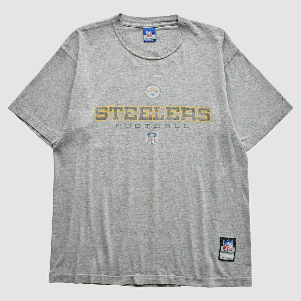 Pittsburgh Steelers Reebok 2000s T-Shirt Gray Vintage | Fanatics
