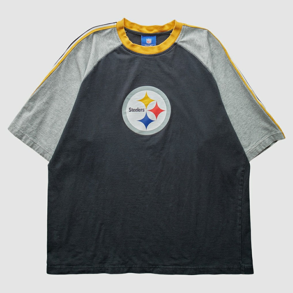 Pittsburgh Steelers Reebok 2000s T-Shirt Black Vintage | Fanatics