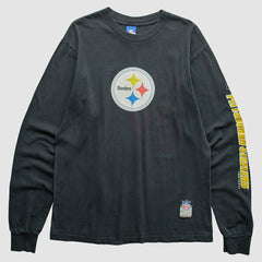 Pittsburgh Steelers Reebok 2000s T-Shirt Black Vintage | Fanatics