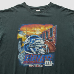 New York Giants NFL 2000s T-Shirt Black Vintage | Fanatics
