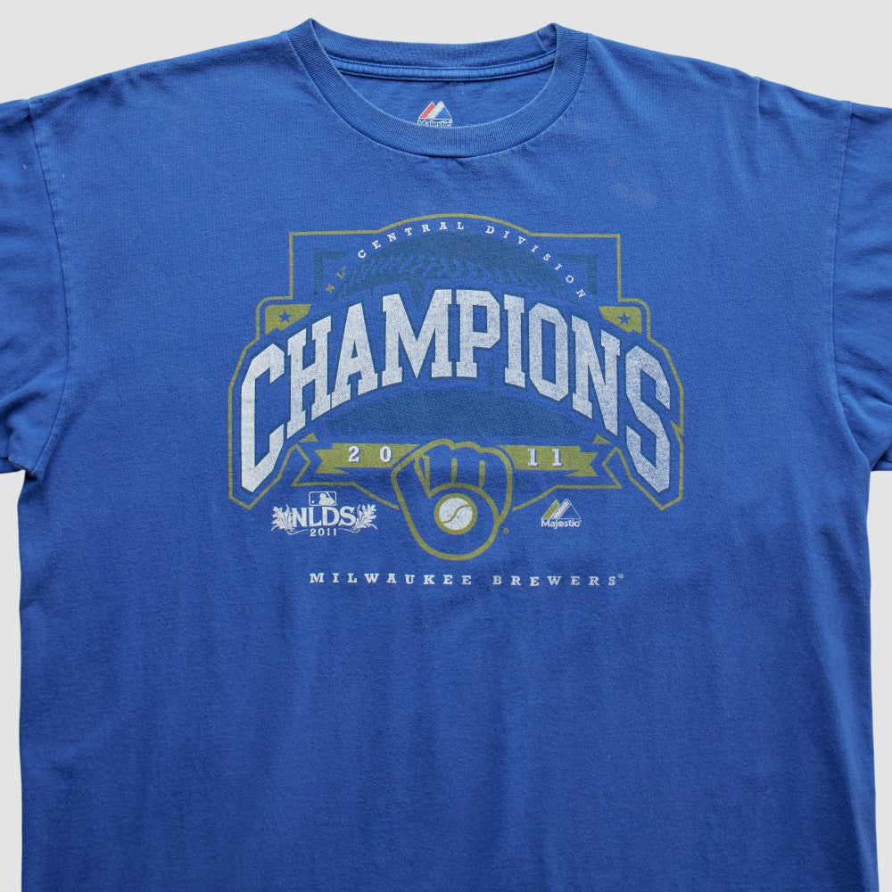 Milwaukee Brewers Majestic 2011 T-Shirt - MLB