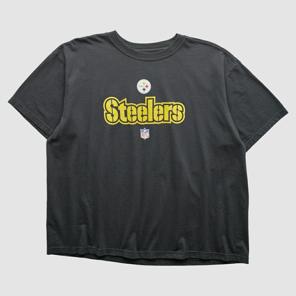 Pittsburgh Steelers 2000s T-Shirt Black Vintage | Fanatics